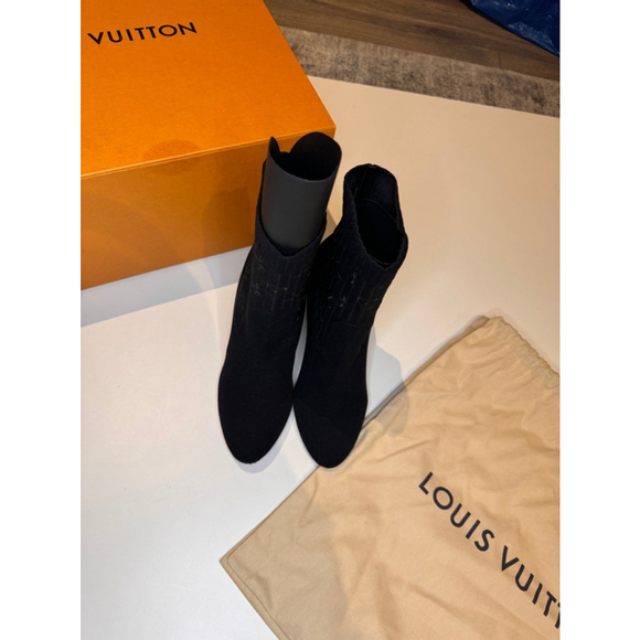 Women's Louis Vuitton Boots Black Size 39.5 - Picture 5 of 8
